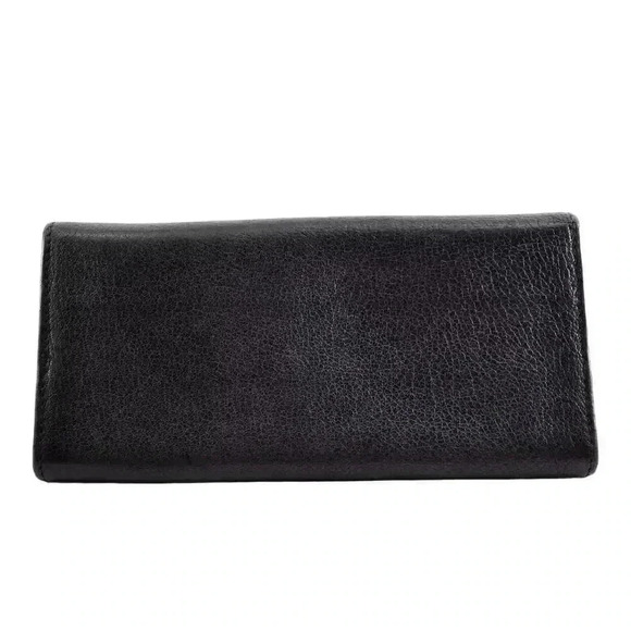 Chloé Black Wallet with Bow Accent - Picture 2 of 11